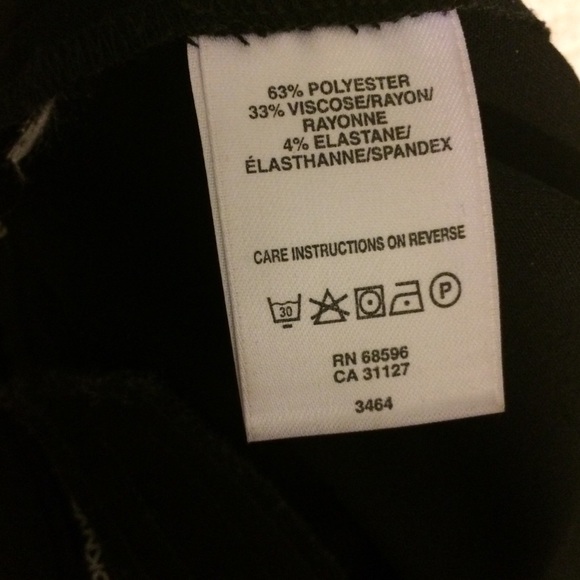 sale Dknyc broome black casual pants size 2 EUC - Picture 5 of 6